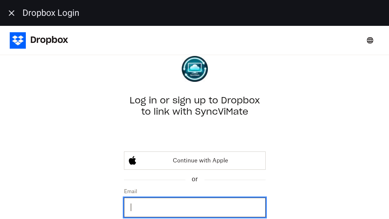 Dropbox Login